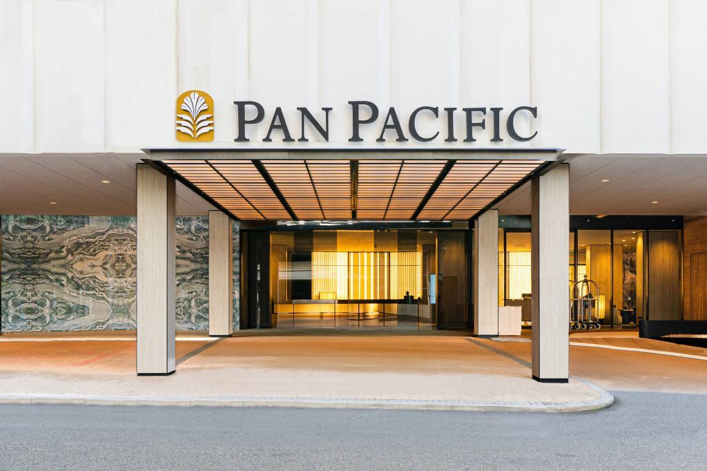 Pan Pacific Perth Hotel Entrance - AIMS NSM 2026